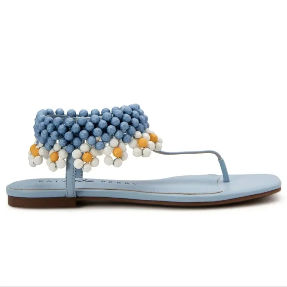Katy Perry Gardener Anklet Sandal Blue 8 - Picture 4 of 8